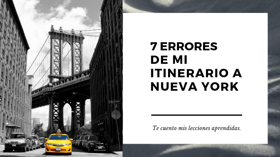 Nueva York errores y lecciones aprendiadas