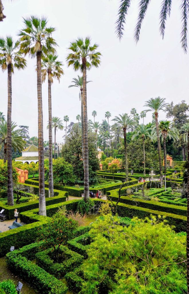 Jardines Alcázar Sevilla